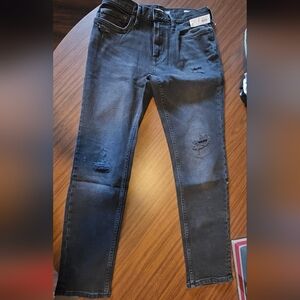 Old Navy Men's Black Straight Jeans